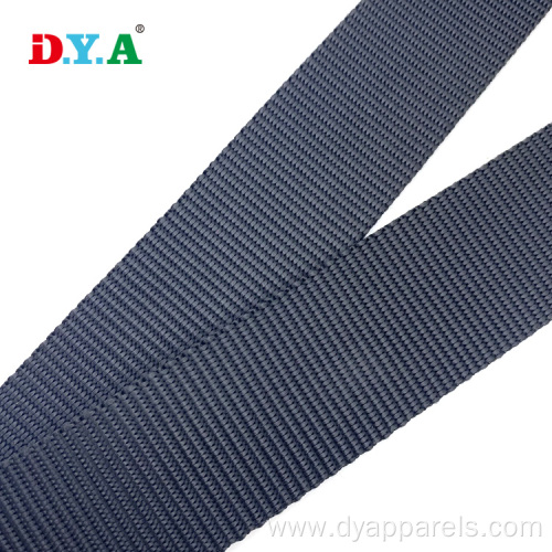 webbing nylon for dog collar 40mm black webbing